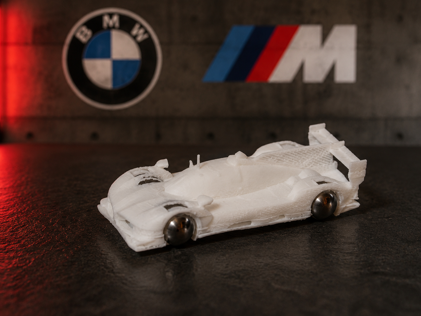 Drifting Marble Car - WEC BMW Hypercar - no AMS