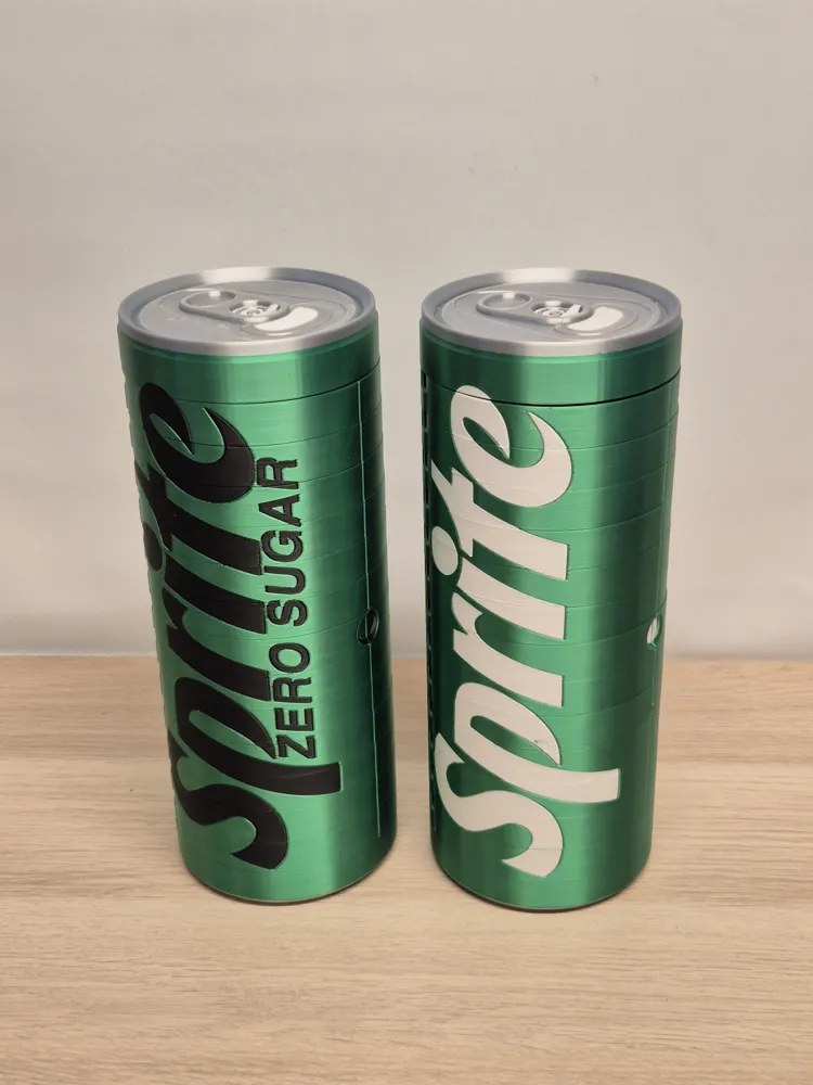 Sprite and Sprite Zero folding door display box - Free 3D Print Model ...