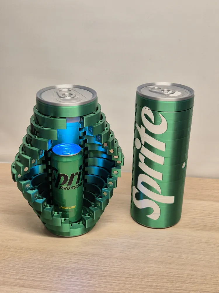 Sprite and Sprite Zero folding door display box - Free 3D Print Model ...
