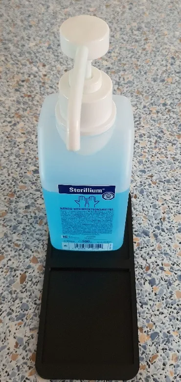 Abtropfplatte (2x) für Desinkfektionsmittel 500 ml