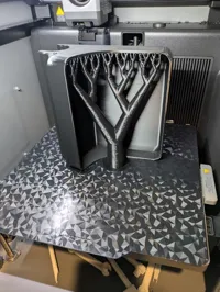 Upright w/ support brim, 0.2mm layer, 2 walls, 20% infill