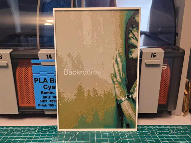 Backrooms Movie Poster - Hueforge Art