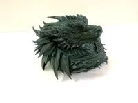 Tête de dragon décorative — photo 4