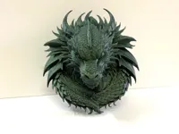 Tête de dragon décorative — photo 1
