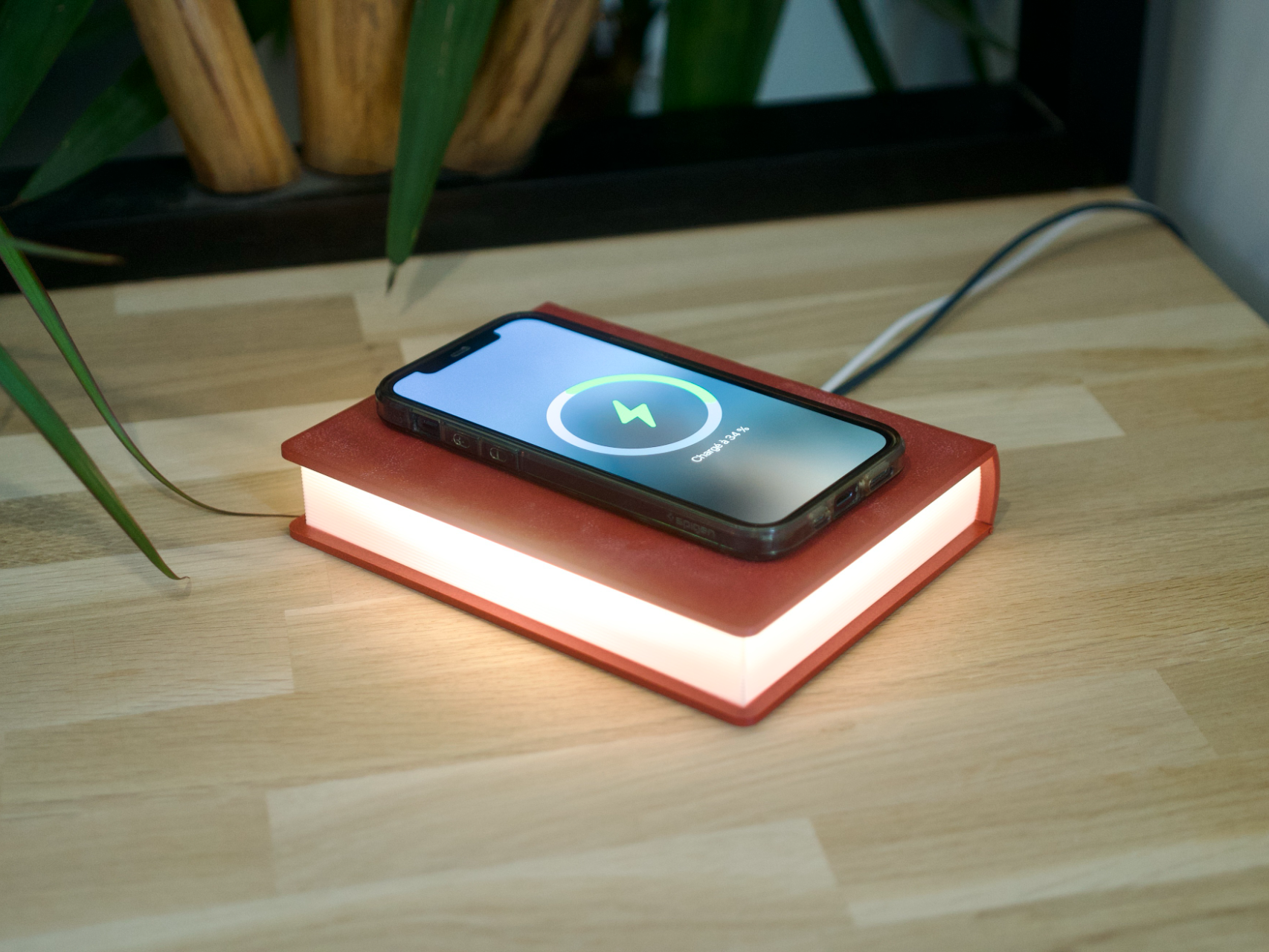 Livre lumineux, Lampe & Chargeur MagSafe