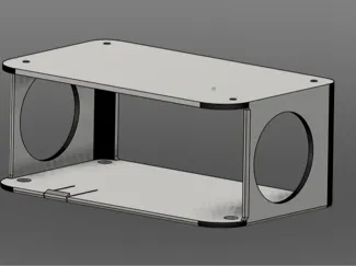 Under-Desk Mounting Pocket for YoRadio Fusion