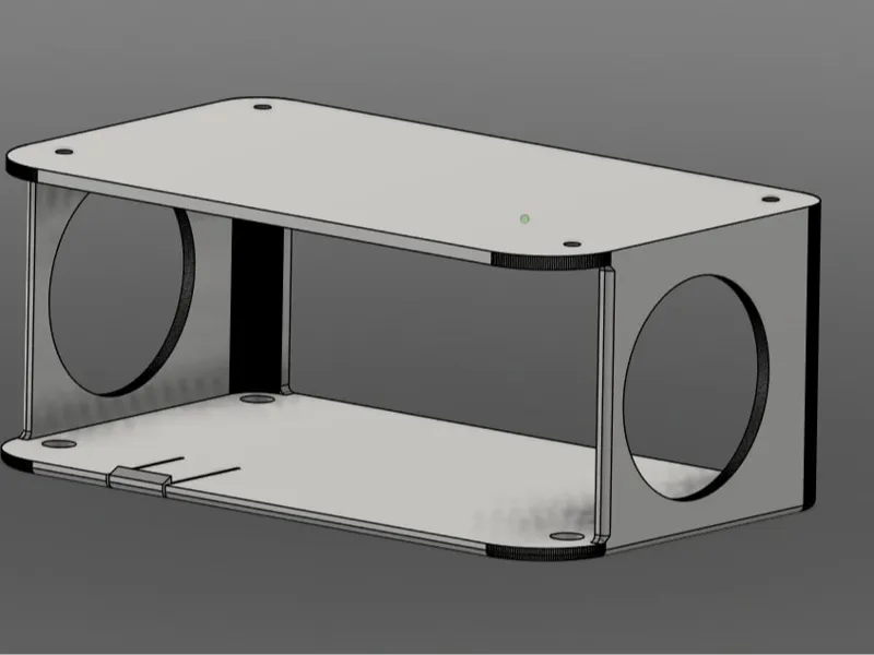 Under-Desk Mounting Pocket for YoRadio Fusion