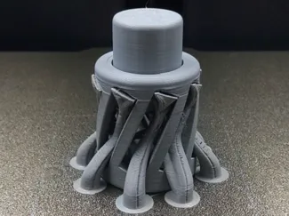 Levitating button