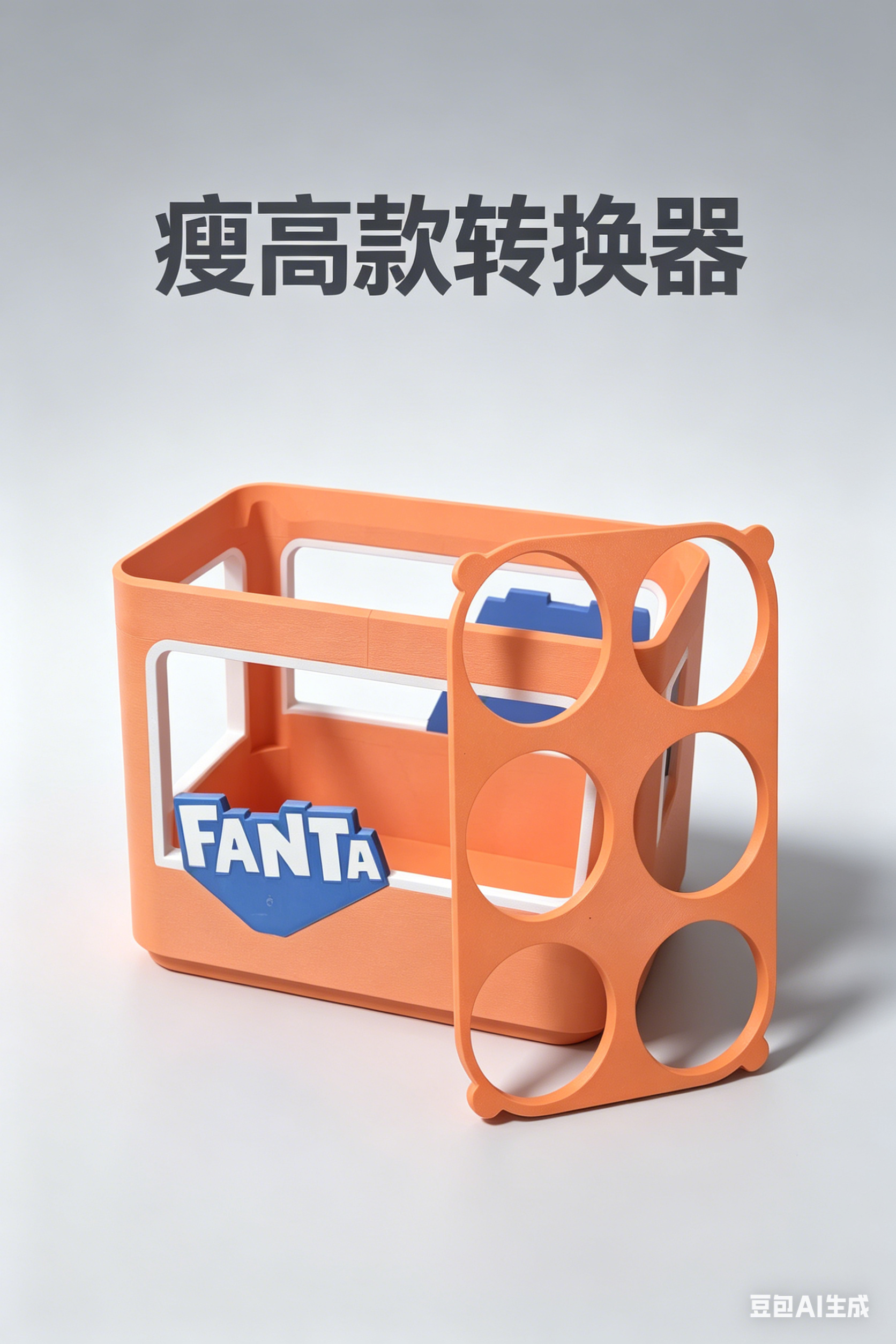 Miniatura 7 do modelo 3D 模块化饮料周转箱（无需ams）