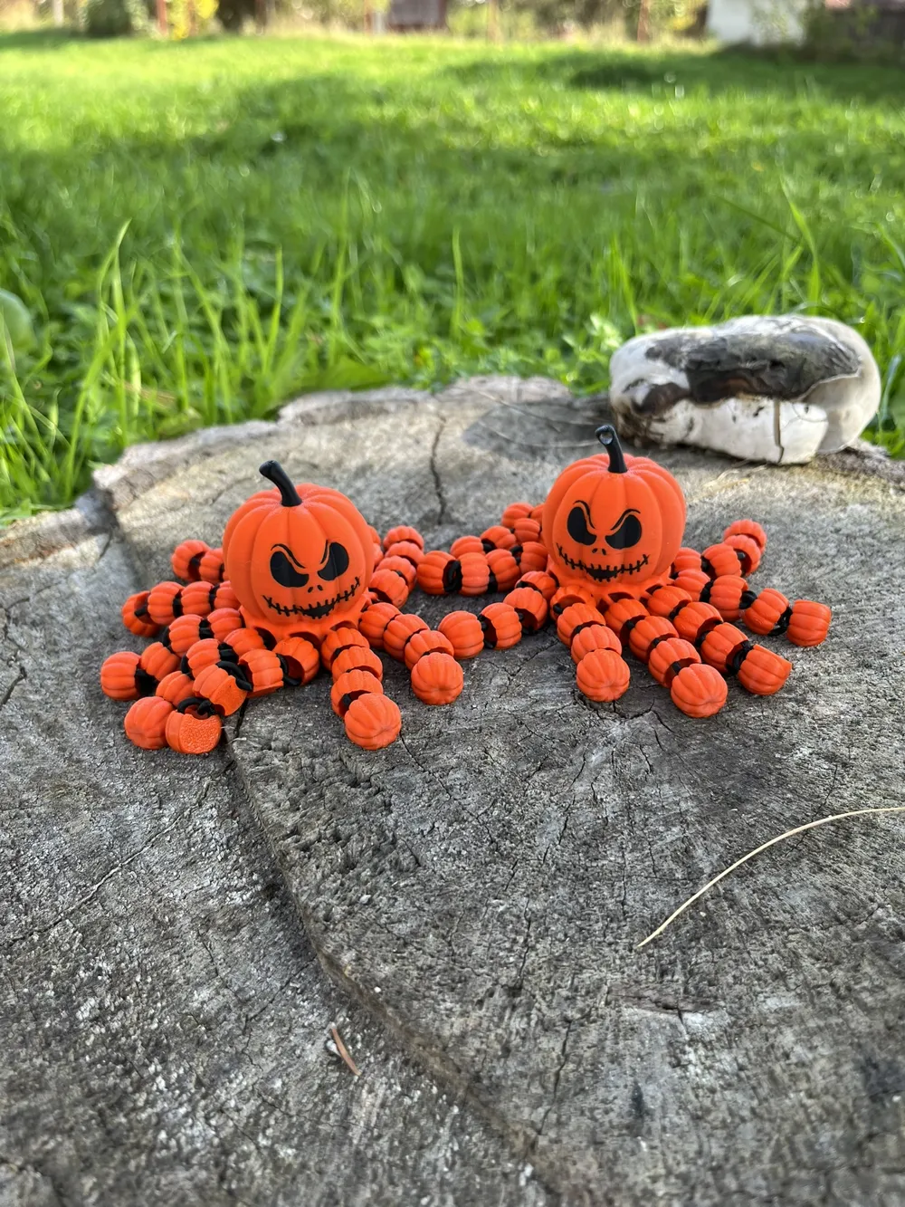 Octopus Pumpkin Jack - Free 3D Print Model - MakerWorld