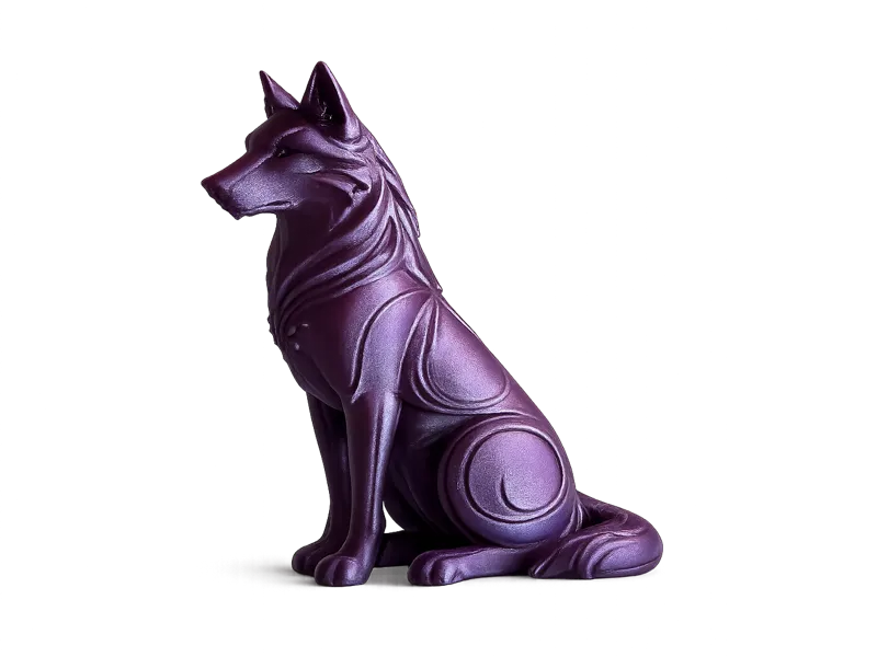 Eleganter Wolf