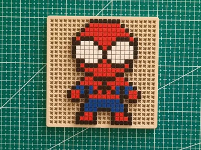 Spider-Man Pixel Art