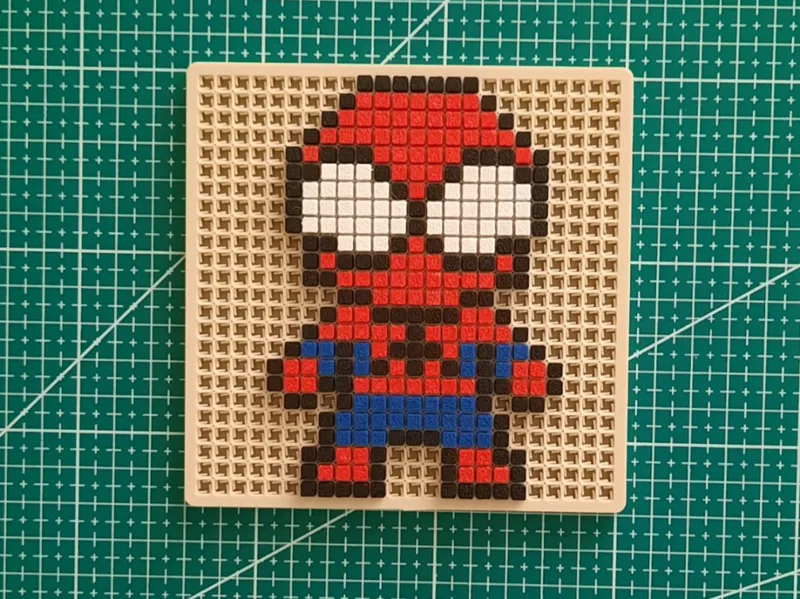 Pixel Art de Spider-Man