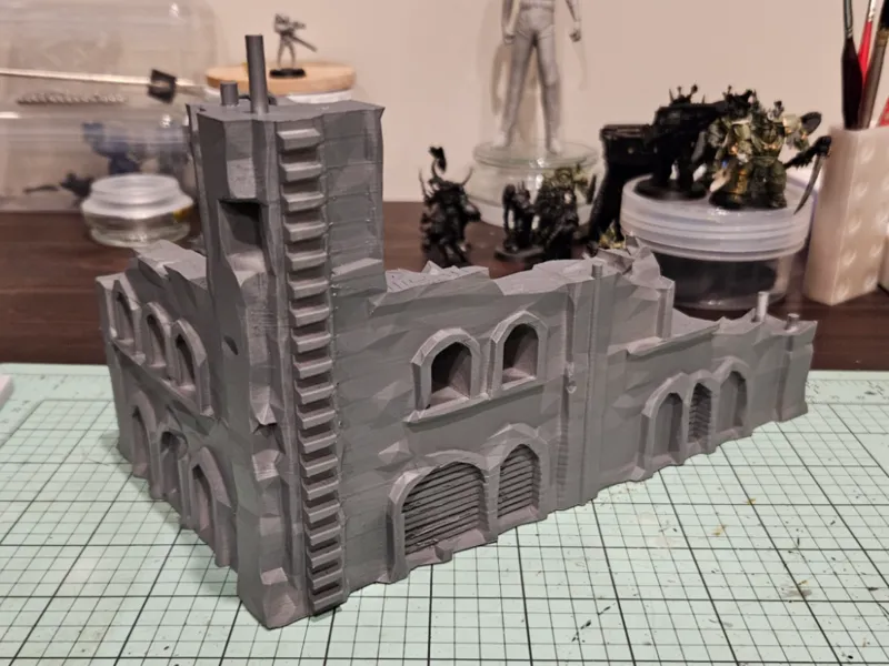 2-Storey City Ruins for Wargaming