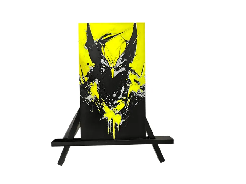 Lámina Wolverine estilo Hueforge