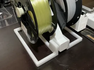 A1 Two spool compatible desktop filament holder