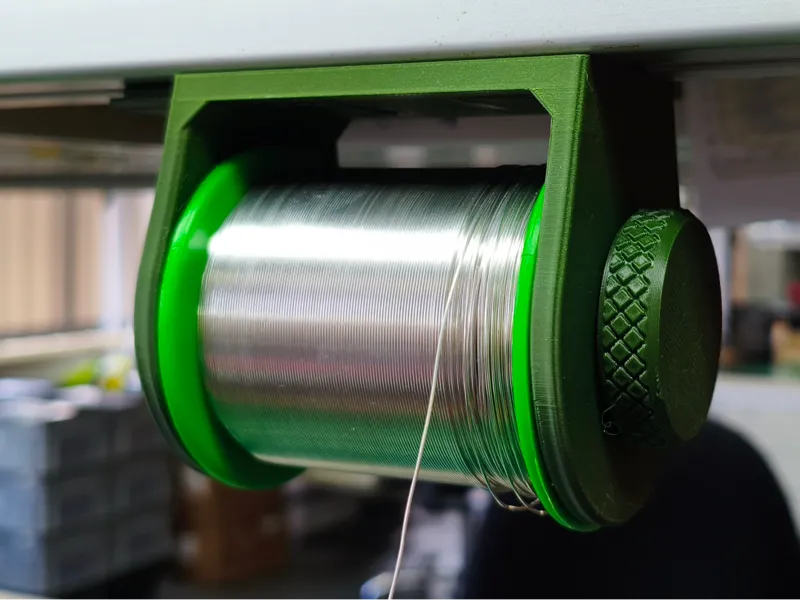 Solder Wire Spool Mount – 45×45 Profile Compatible