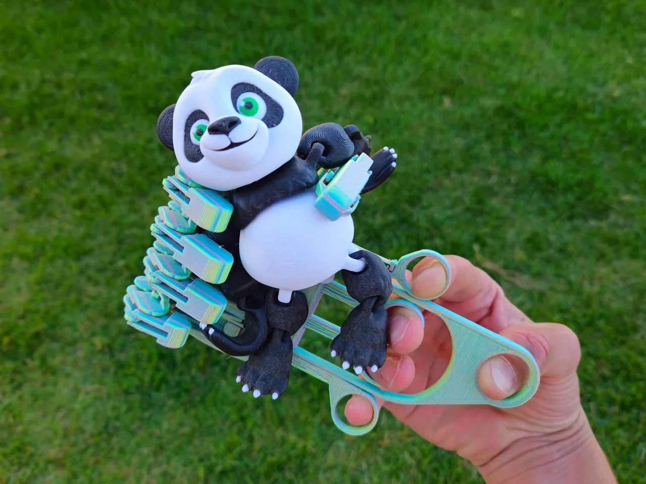 5 Finger Overengineered Mechanical Hand (V4) view 2