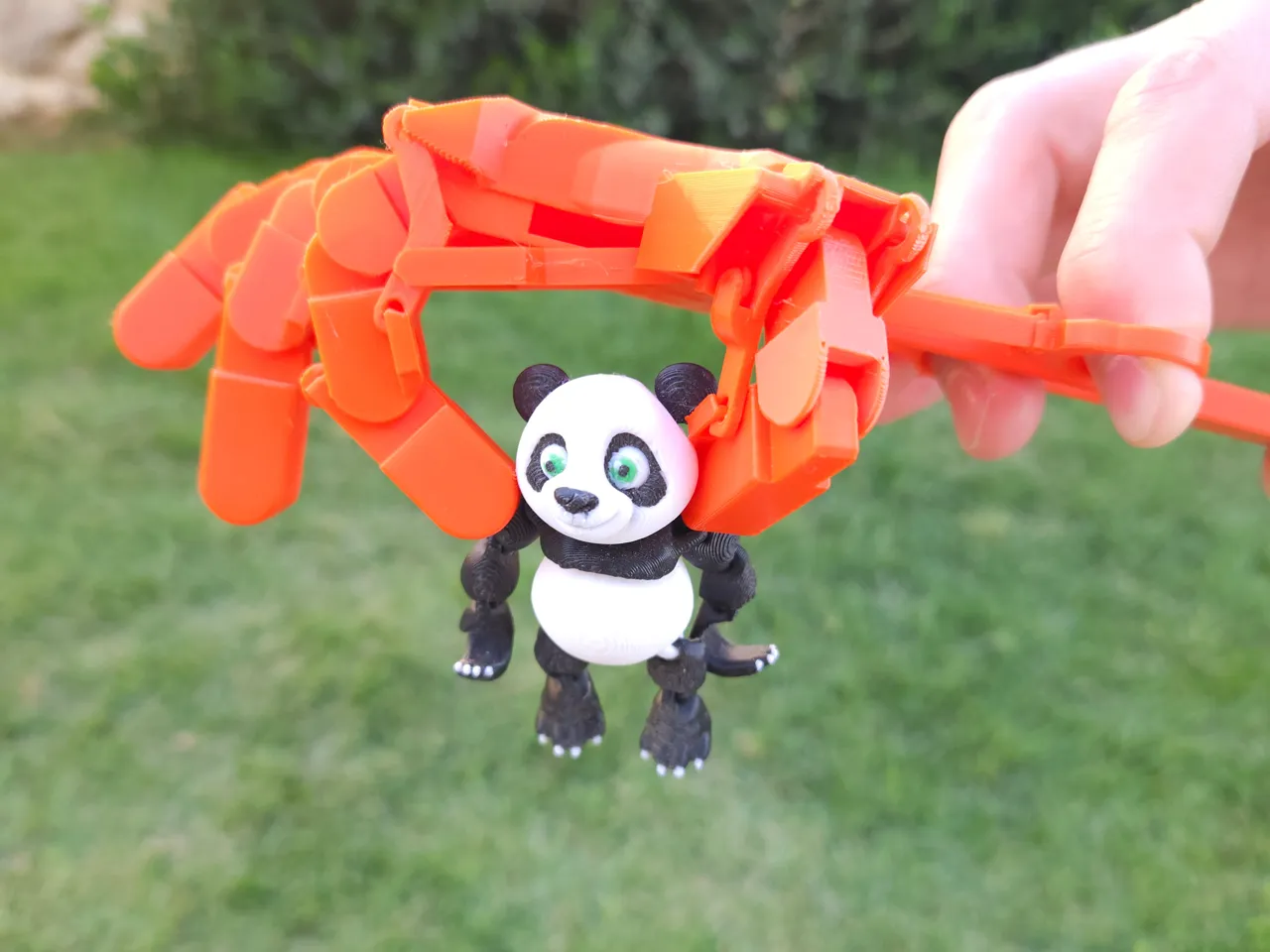 5 Finger Overengineered Mechanical Hand (V4) view 4