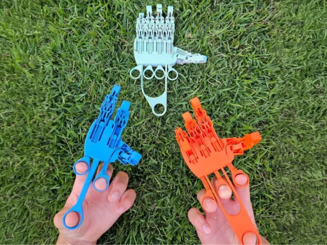 5 Finger Overengineered Mechanical Hand (V4)