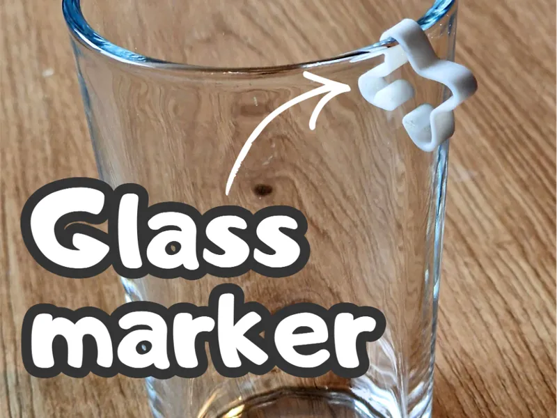 Glass marker - colour