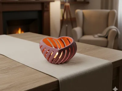 Heart Candle Holder