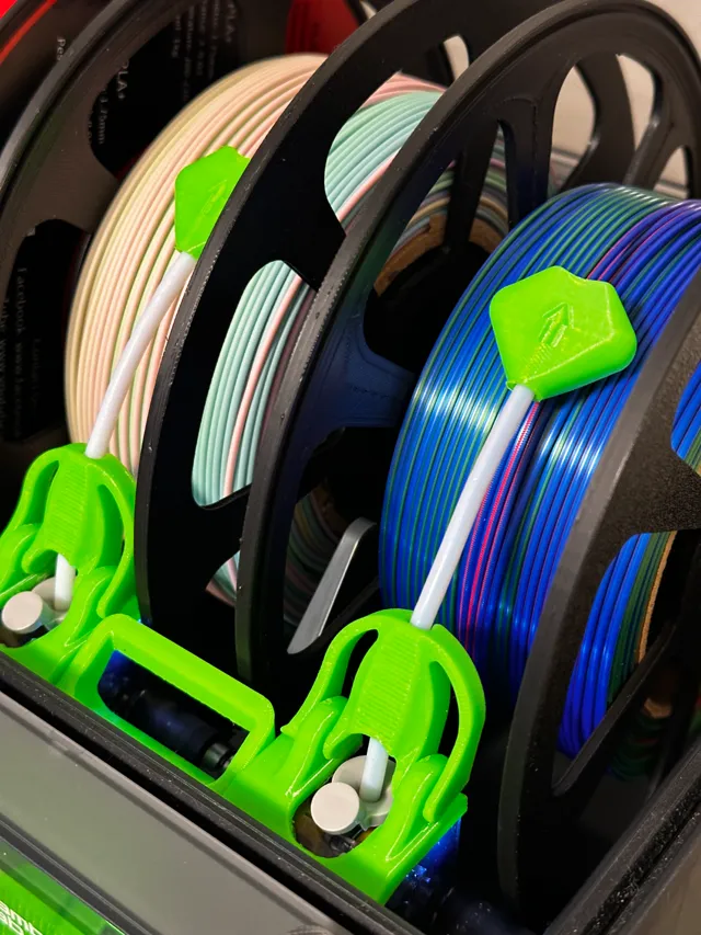 Filament guide for AMS saver V2