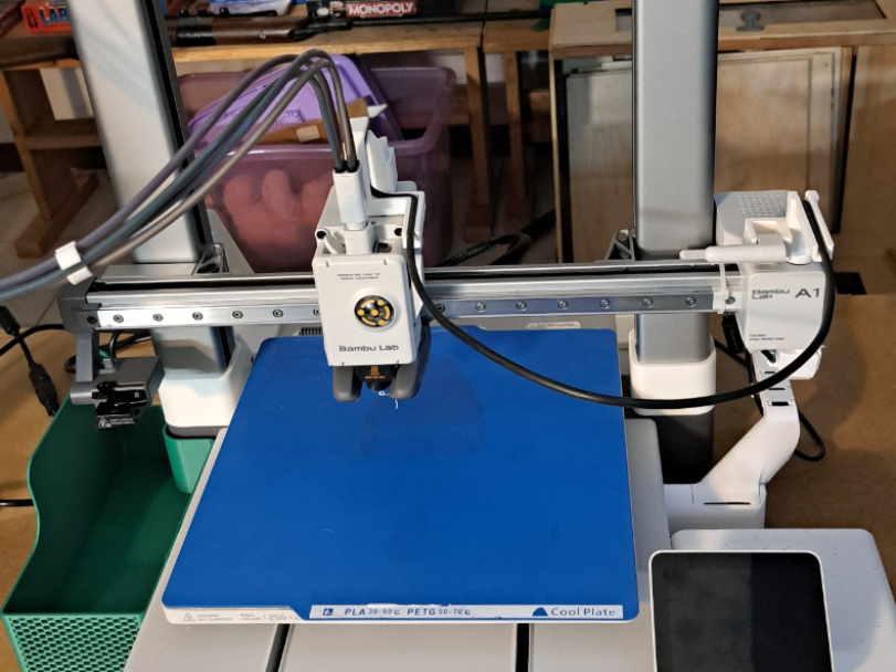 porta cavo asse x bambu lab A1