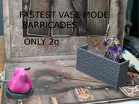 0.24mm layer, 1 walls, 0% infill
