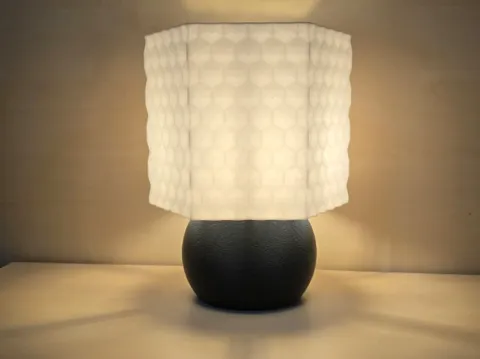 Cozy Hex Lamp