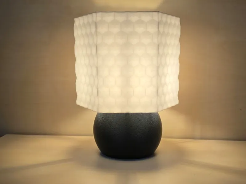 Cozy Hex Lamp