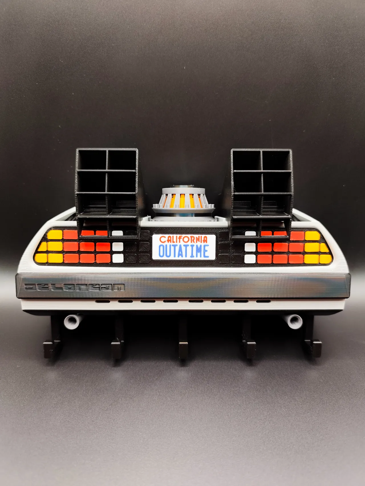 Delorean key hanger view 2