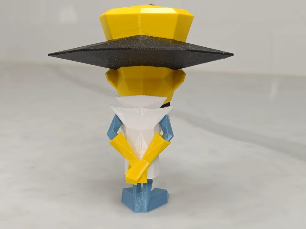 Low poly retro Cortex figure by Namiiria - MakerWorld