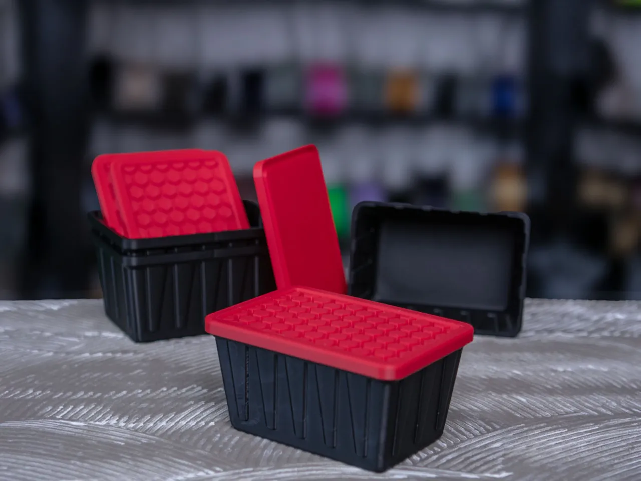 Nesting Stackable Teeny Totes view 3