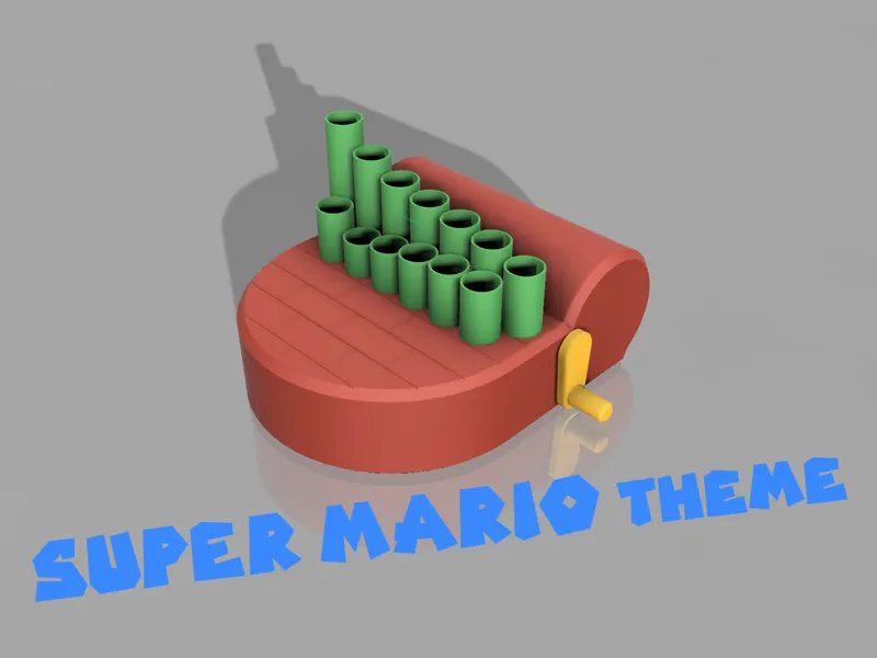 TUB-O-PHONE Super Mario theme