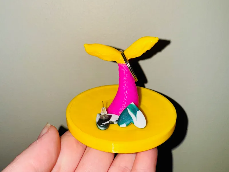 Mermaid Tail Ring Holder