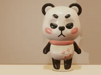生气暴力熊猫