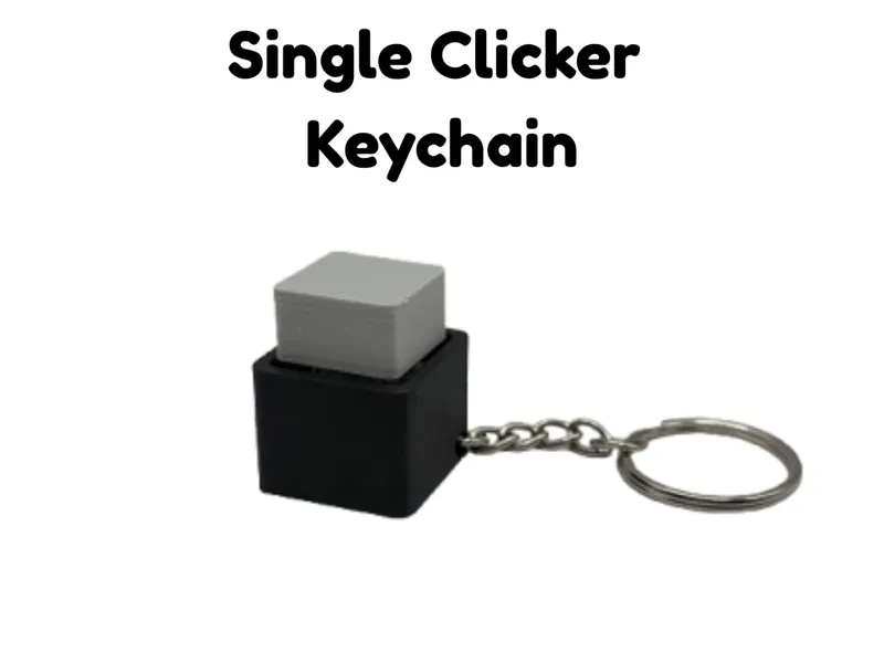 Single Clicker Keychain