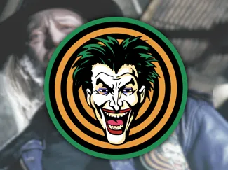 1989 Joker Logo From Batman Movie