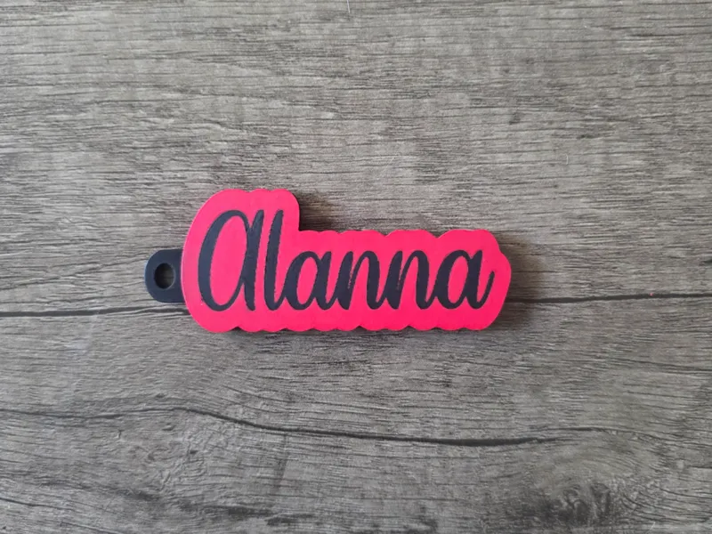 Girl names Keychains Alanna