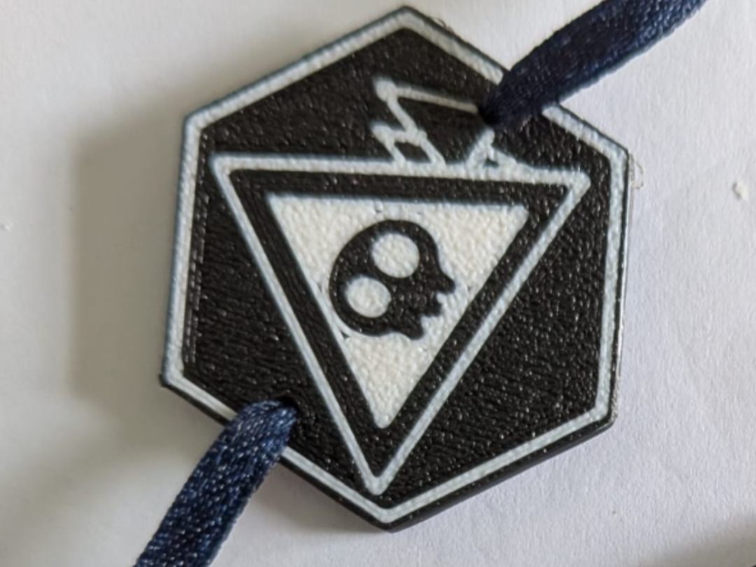 Murder Drones Test Subject Charm & Keychain