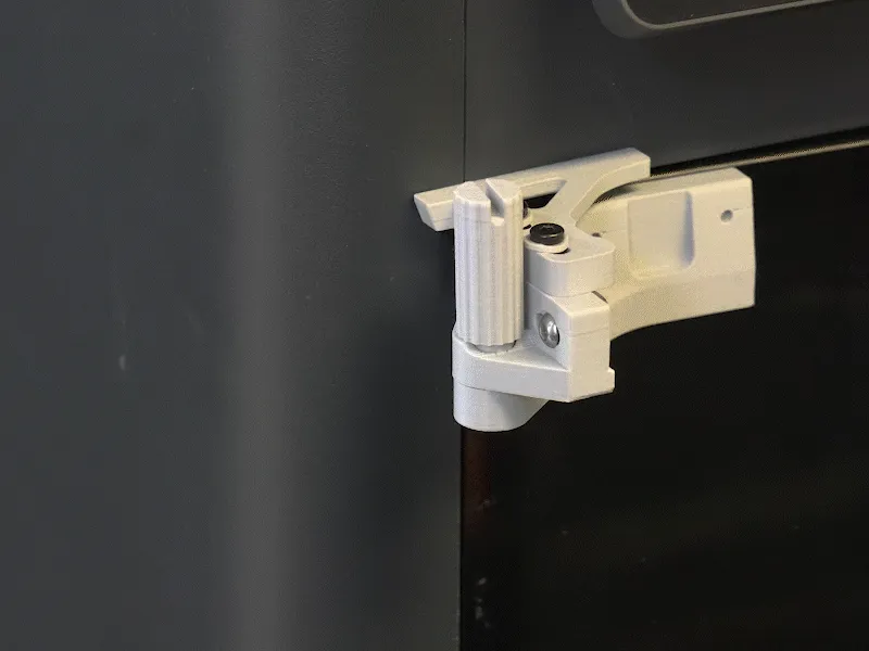 P1S/X1 Door hinge 180/270° - V3 adjustable view 2