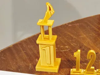 Number 1 Trophy