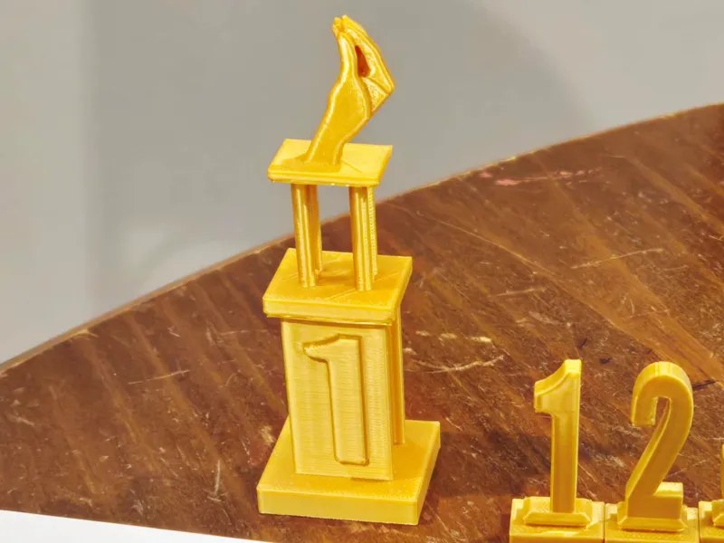 Number 1 Trophy