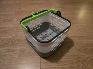 Clothespin basket