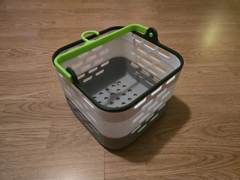 Clothespin basket