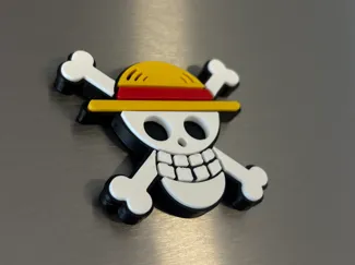 Straw Hat Pirates Jolly Roger (One Piece Magnet)