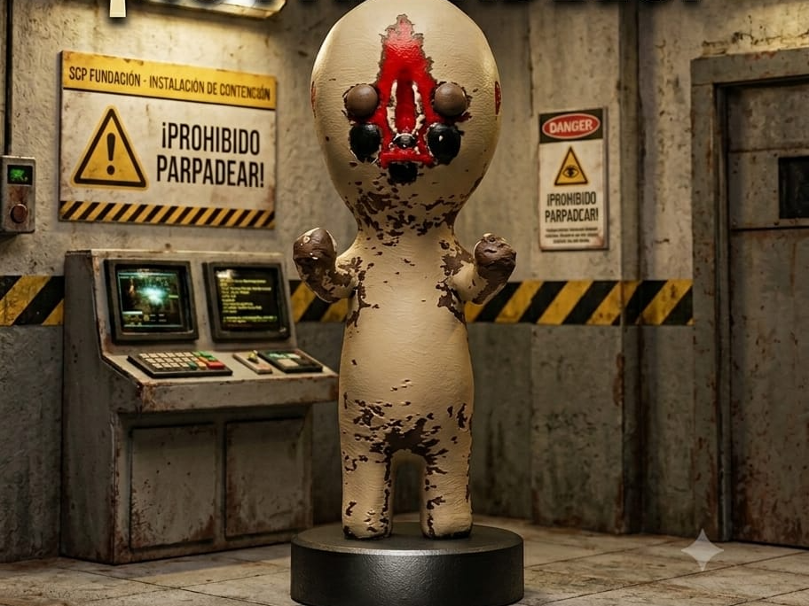 SCP-173, LA ESCULTURA