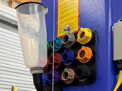 HF Oil Funnel Filling Kit organizer