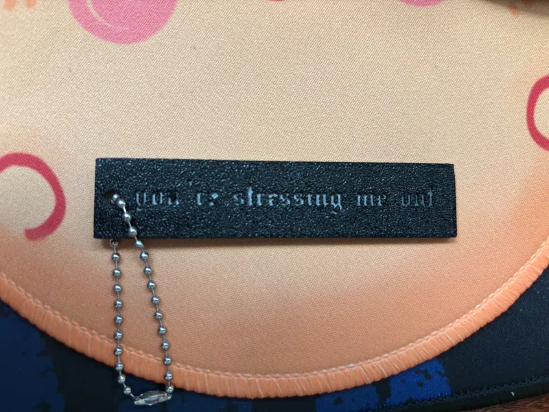 You're stressing me out keychain
